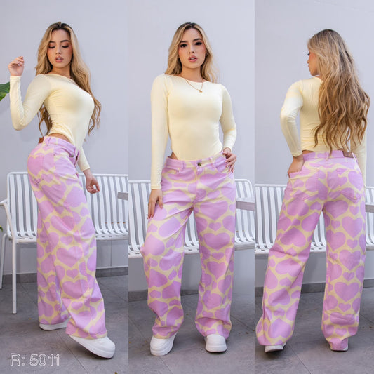 jeans corazones